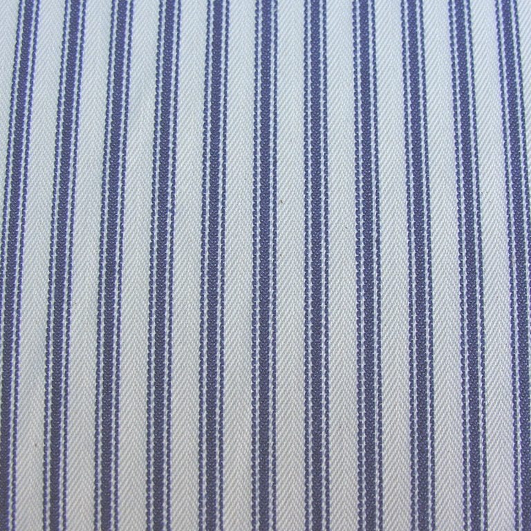 Ticking Fabric Large - Navy Blue - Tinsmiths