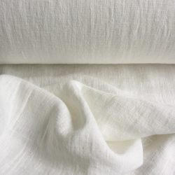 Washed Linen China White