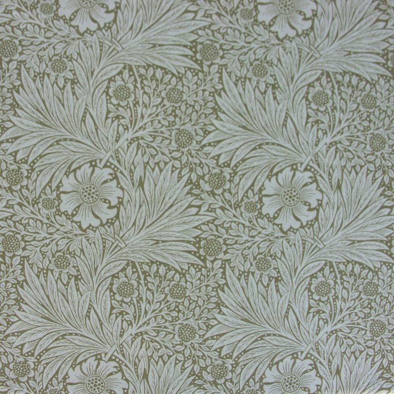 William Morris Marigold - Olive and Linen - Tinsmiths