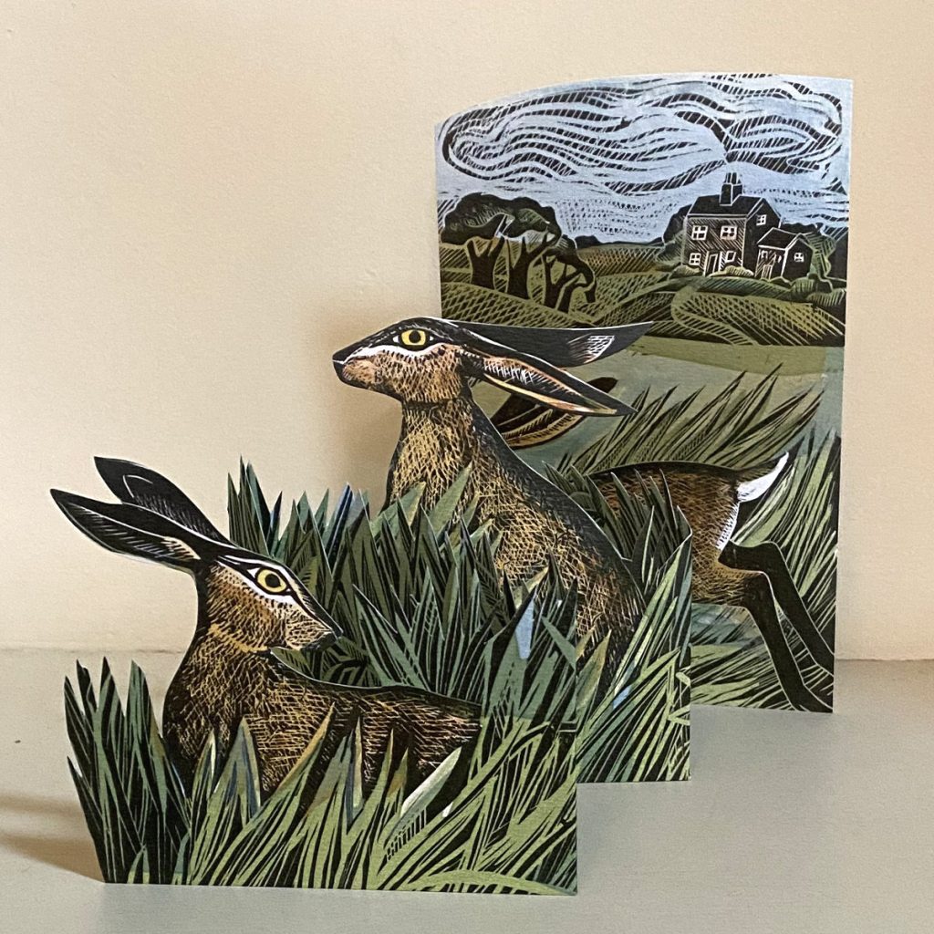 Angela Harding Set of Three Folding Cards - Tinsmiths