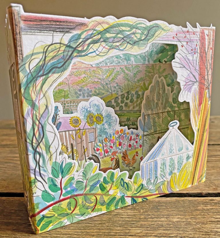 Emily Sutton 3D Allotment Card Late Summer - Tinsmiths