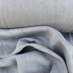 Washed Linen Oland Stripe - Grey - Tinsmiths