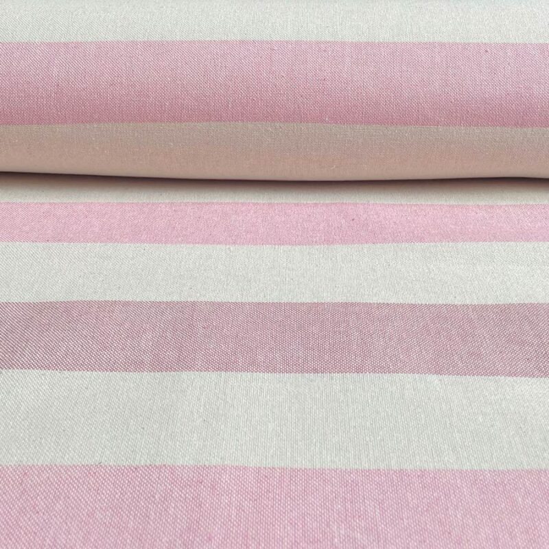 Extra Wide Shoreline Stripe - Pink & Rose