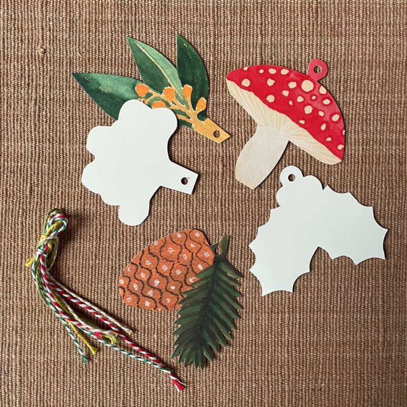 Festive Foliage Gift Tags Tinsmiths