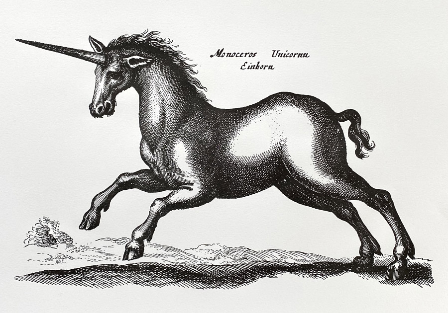 Unicorn Print - Tinsmiths