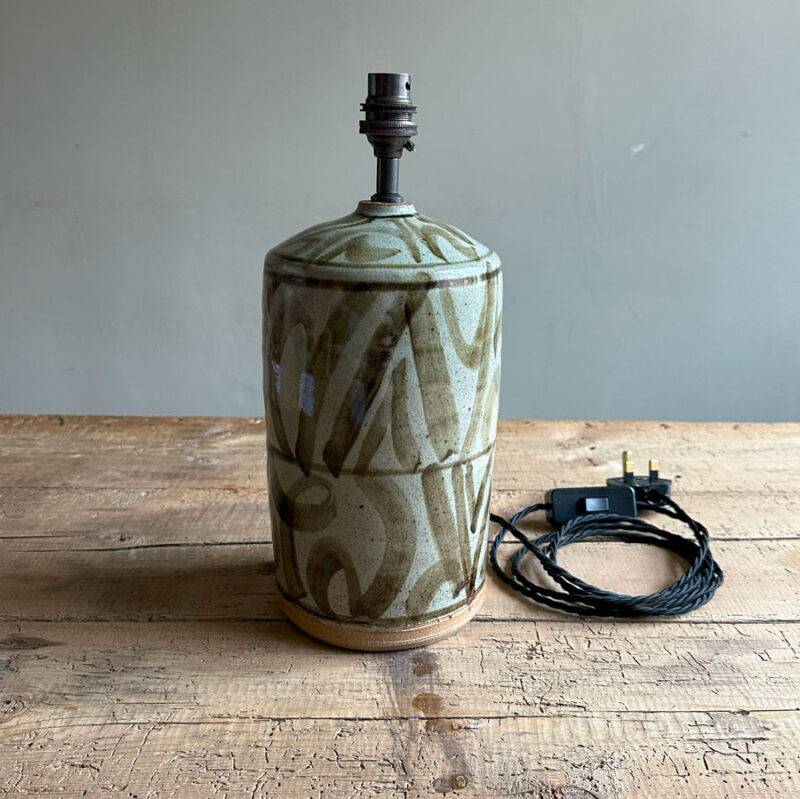 Jack Welbourne Pottery Lamp