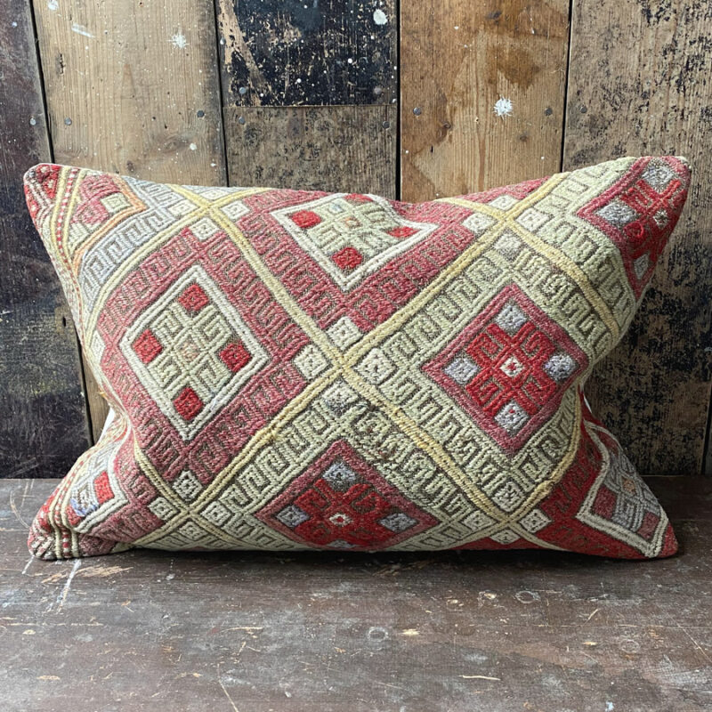 Long Wool Kilim Cushion Tinsmiths Ledbury