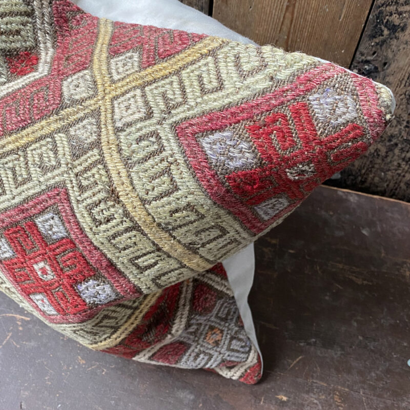 Long Wool Kilim Cushion Tinsmiths Ledbury