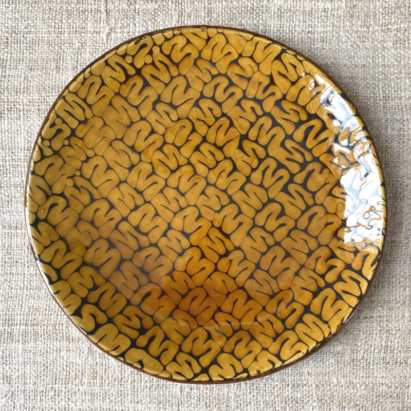 Patia Davis Slipware Ceramics Pottery Plate Tinsmiths Ledbury