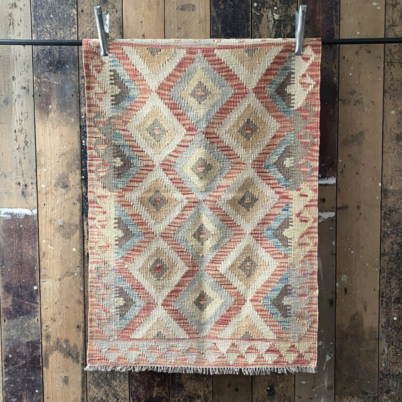 Kutchi Kilim Wool Rug Tinsmiths Ledbury