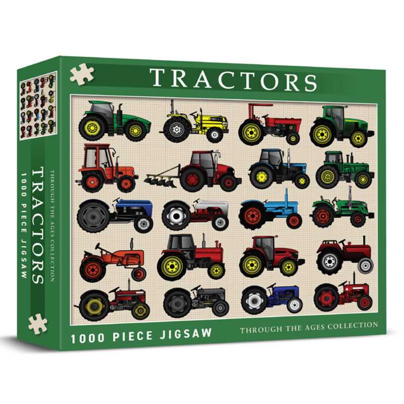 1000 Piece Jigsaw Puzzle Tinsmiths Ledbury Tractor