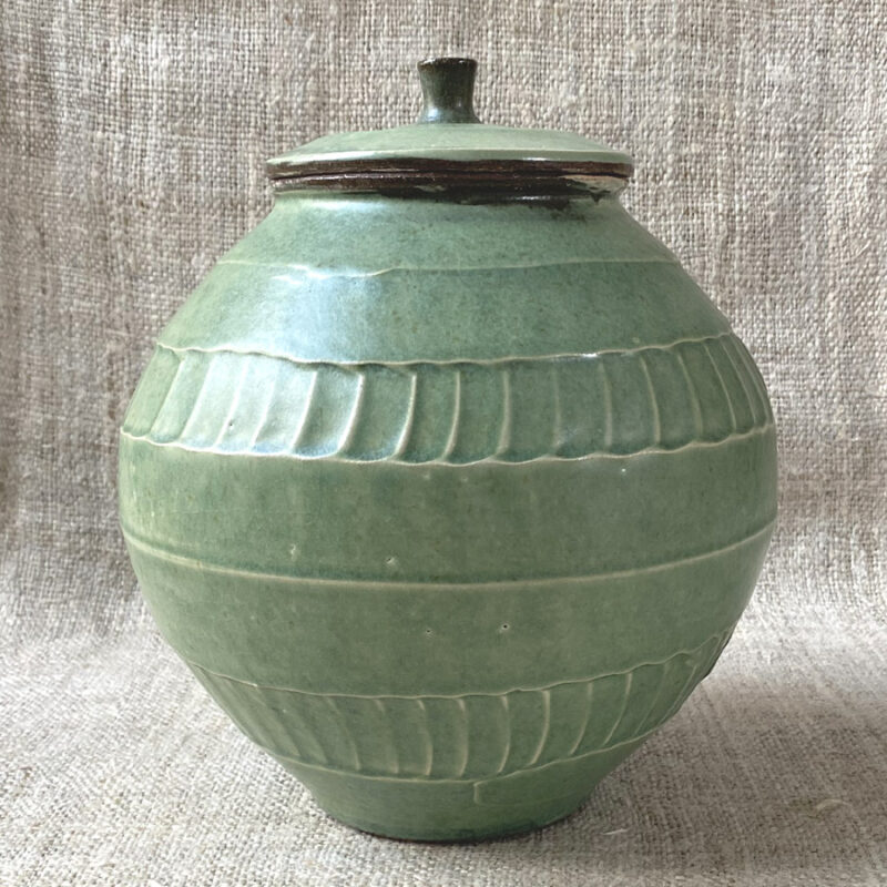 Kat Wheeler Pottery Ceramics Slipware Tinsmiths Ledbury Jar