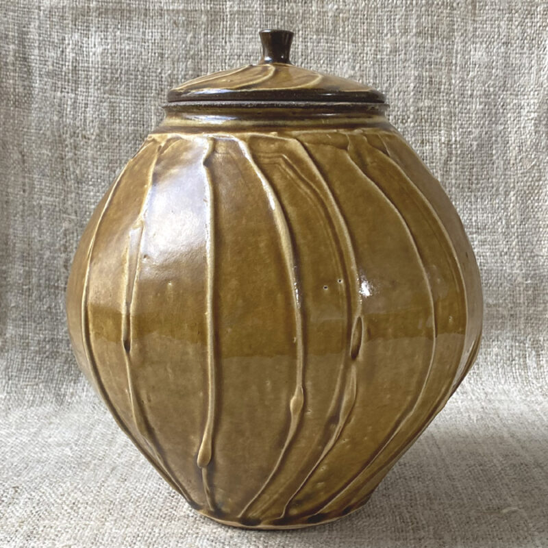 Kat Wheeler Pottery Ceramics Slipware Tinsmiths Ledbury Jar