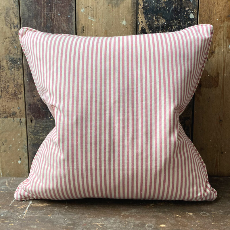 Moorish Maze Alpha Stripe Cushion Tinsmiths Ledbury