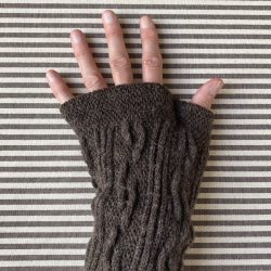 Wool Fingerless Mittens Nishiguchi Kutsushita Tinsmiths Ledbury