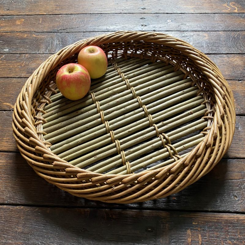 Jenny Crisp Woven Willow Tray Tinsmiths Ledbury