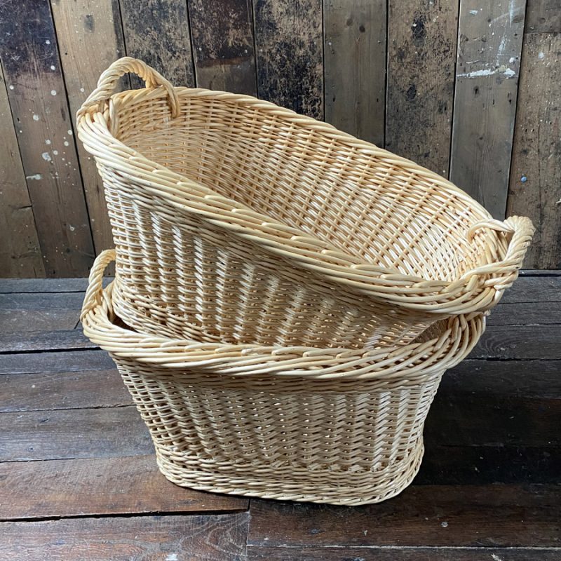 Jenny Crisp Woven Willow Laundry Basket Tinsmiths Ledbury