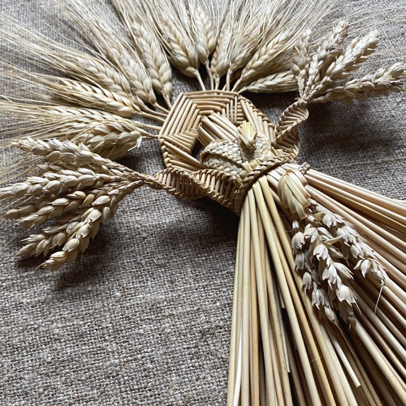 Corn Dolly Traditional Wheat Weaving Tinsmiths Ledbury