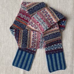 fairisle scarf