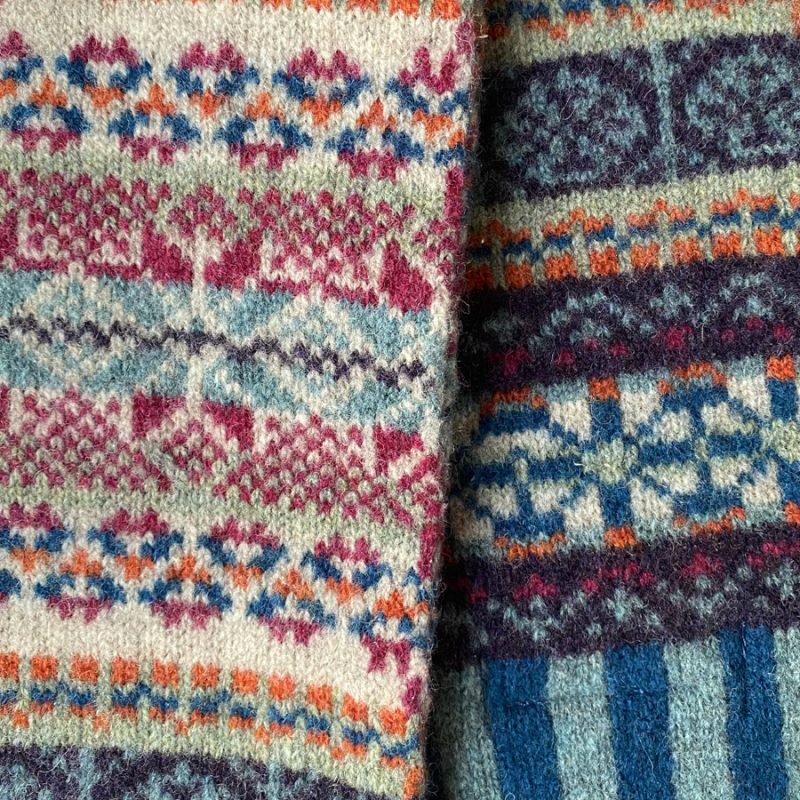 fairisle scarf