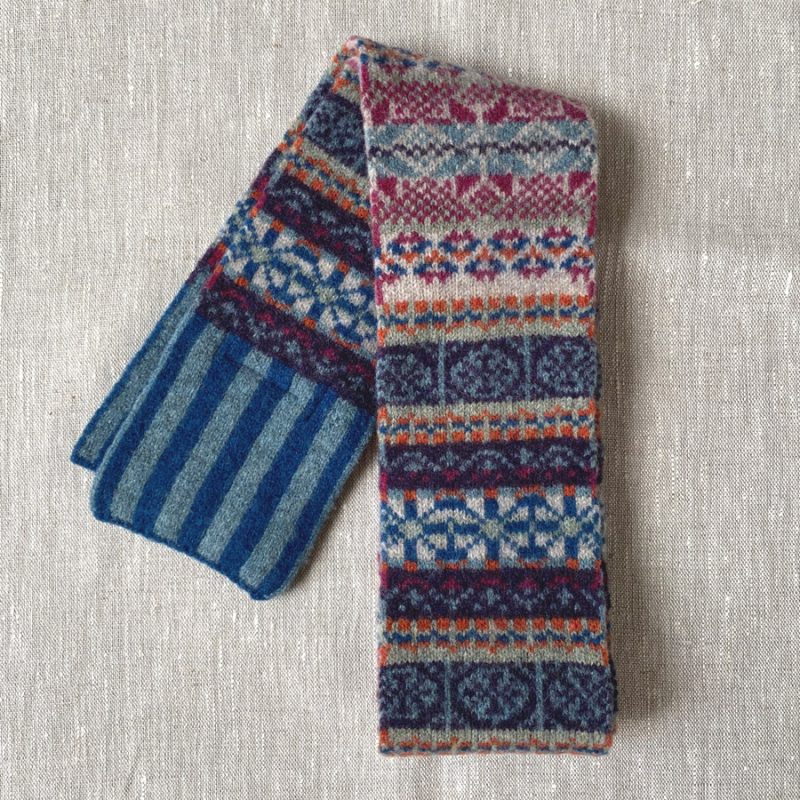 fairisle scarf