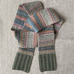 fairisle scarf