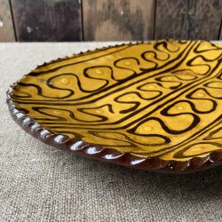 Matt Grimmett Slipware Platter Plate Tinsmiths Ledbury