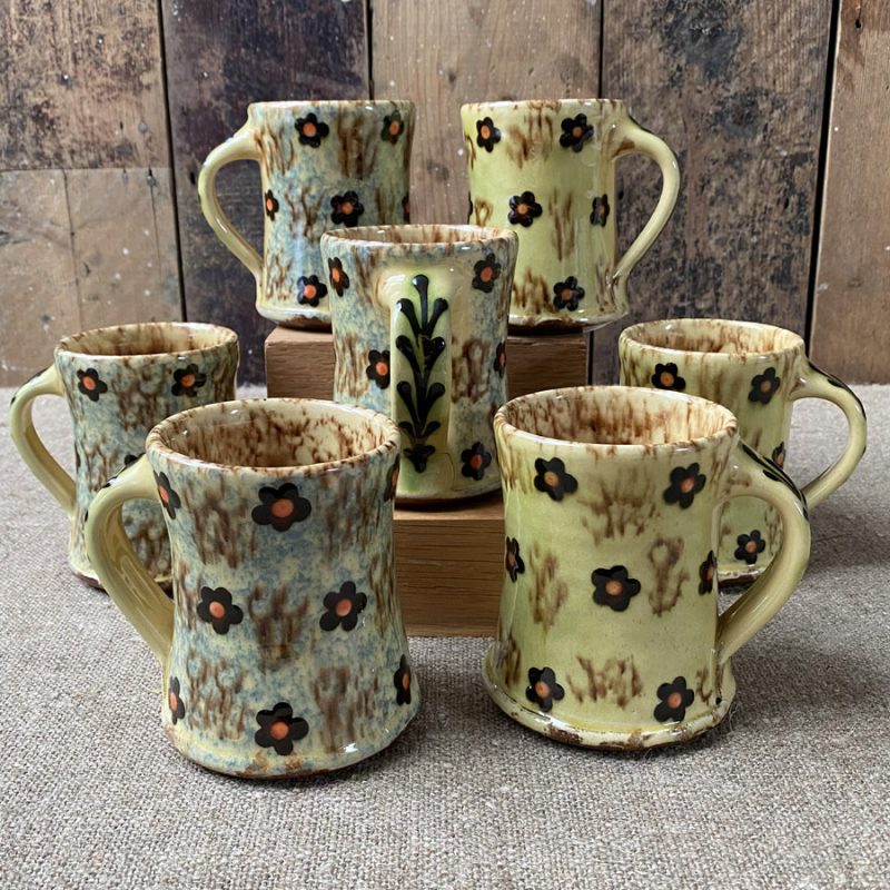 Paul Young Slipware Mugs Tinsmiths Ledbury