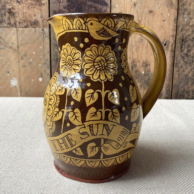 Katie B Morgan S;ipware Jug Tinsmiths Ledbury