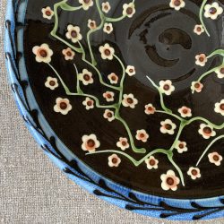 Paul Young Slipware Blossom Bowl Tinsmiths Ledbury