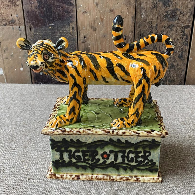 Paul Young Ceramic Tiger Tiger Tinsmiths Ledbury