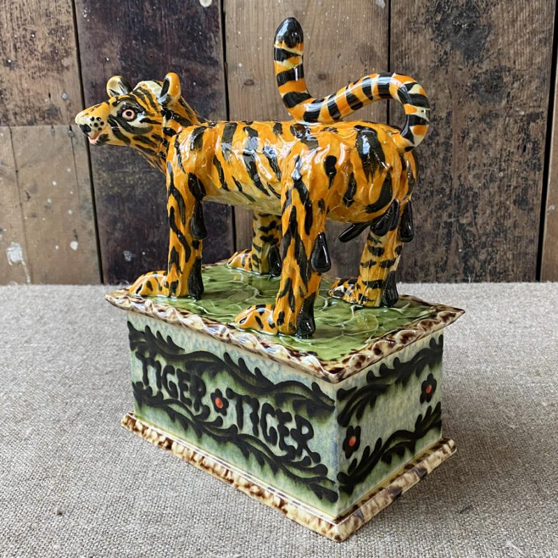 Paul Young Ceramic Tiger Tiger Tinsmiths Ledbury