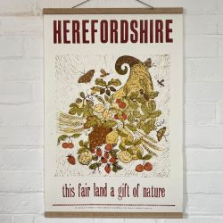 Jen Whiskerd Letterpress Poster Tinsmiths Ledbury