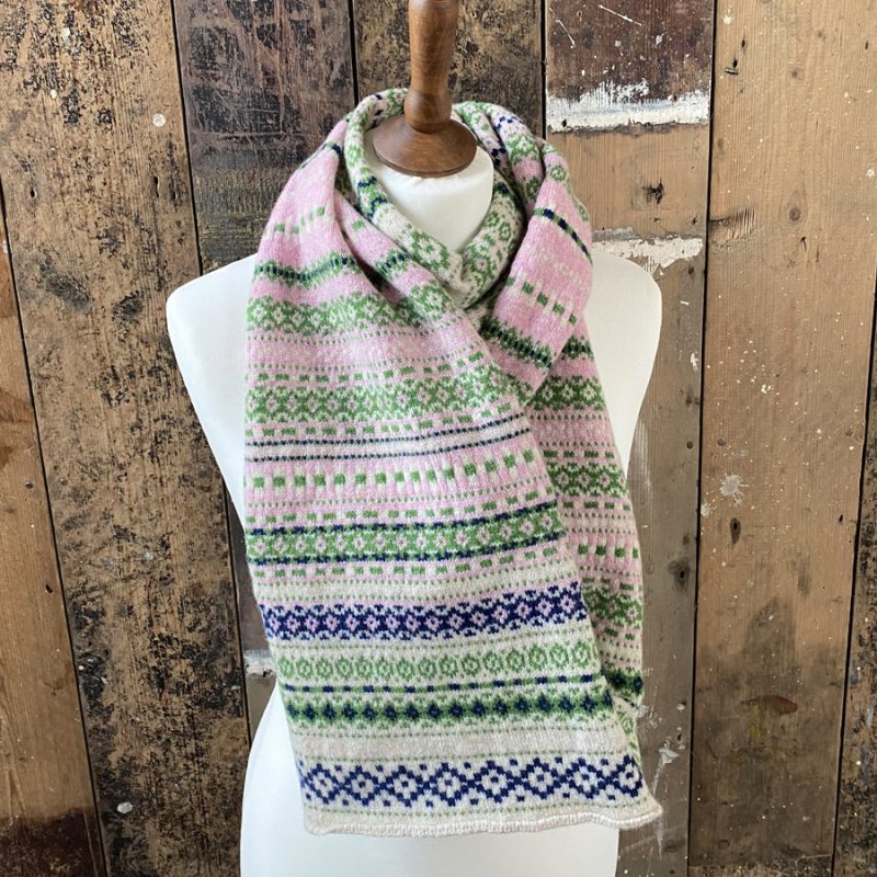 Fairisle Tetbury Twisted Snood Fennel Tinsmiths Ledbury