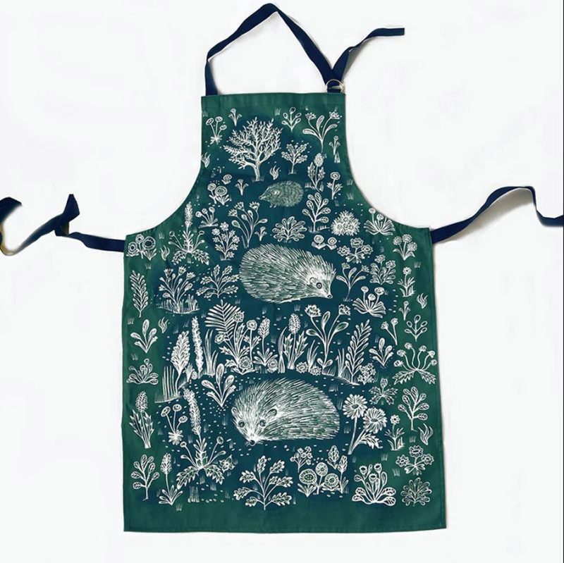 Lush Designs Hedgehog Apron. Tinsmiths Ledbury