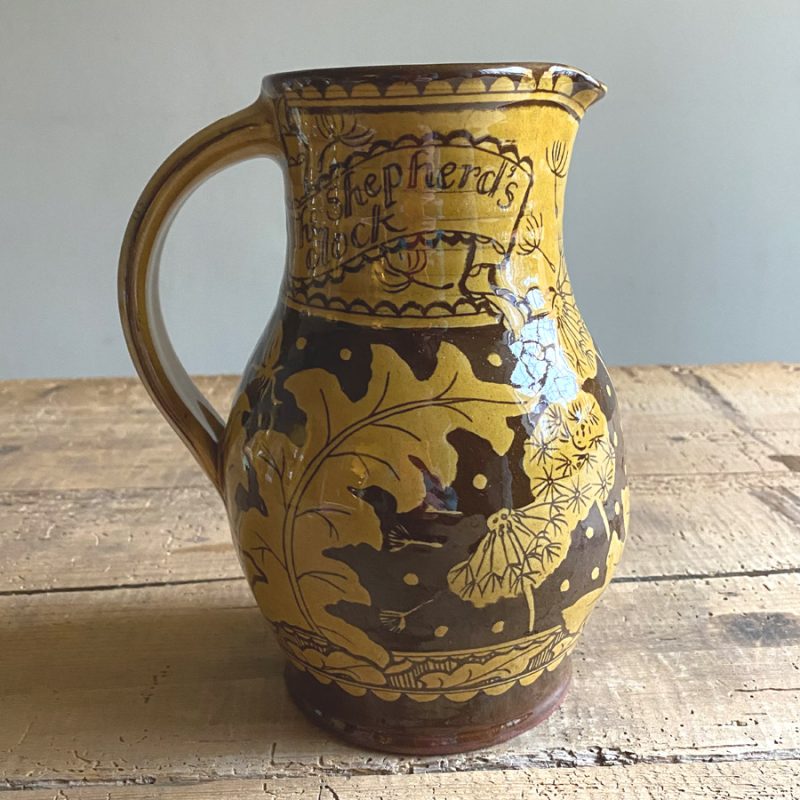 Katie B Morgan Slipware Jug - Shepherd's Clock SORKMJ17 - Image 2