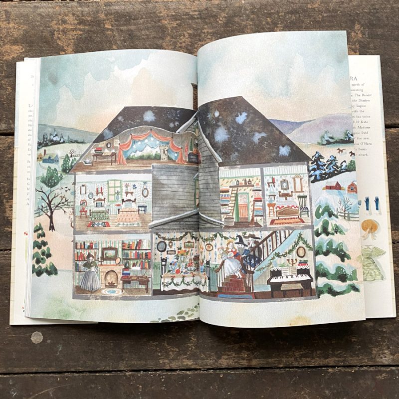 At Home in a Book by Lauren O'Hara Illustrated Childrens Book Tinsmiths Ledbury