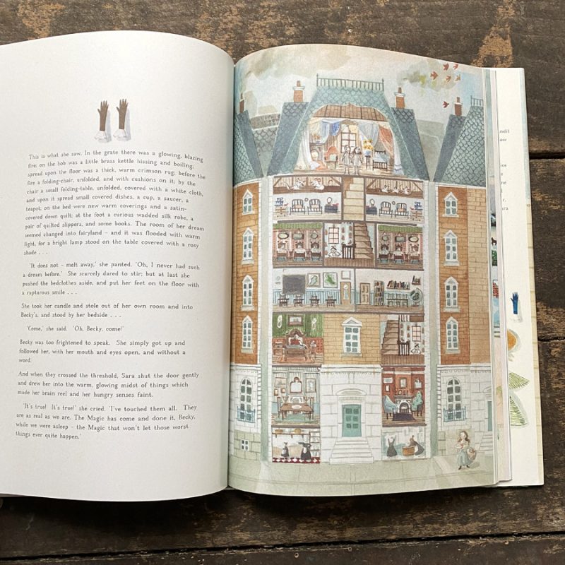 At Home in a Book by Lauren O'Hara Illustrated Childrens Book Tinsmiths Ledbury