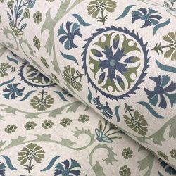 Eden Print Fabric Cloth Tinsmiths Ledbury