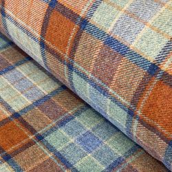 Gordon Wool Check Fabric Cloth Tinsmiths Ledbury