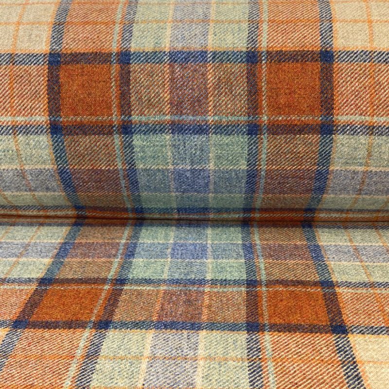 Gordon Wool Check Fabric Cloth Tinsmiths Ledbury