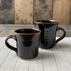 Stuart Houghton Ceramic Cup Mug Tenmoku Tinsmiths Ledbury