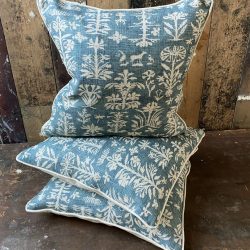 Silvan Cushion Teal Ledbury Tinsmiths