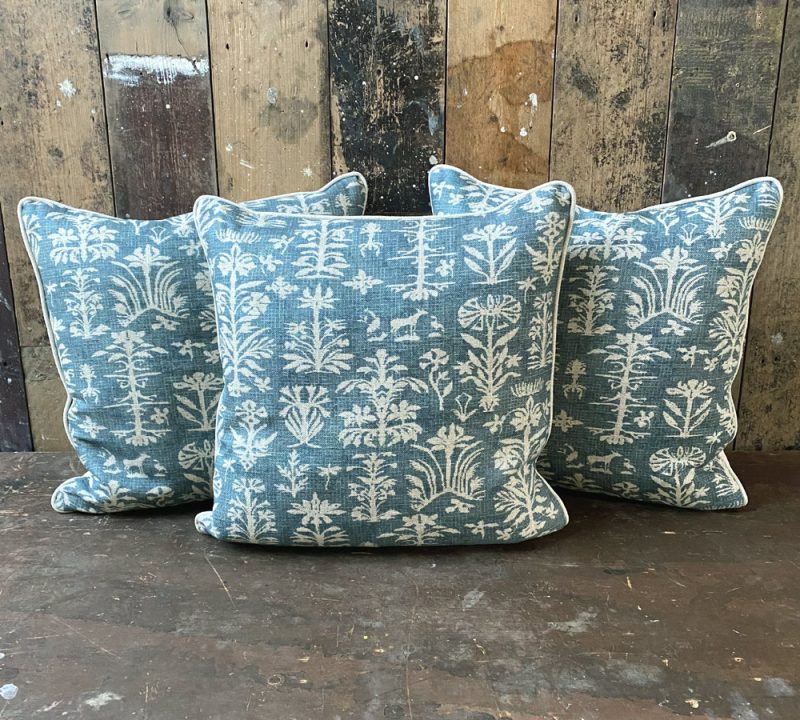 Silvan Cushion Teal Ledbury Tinsmiths