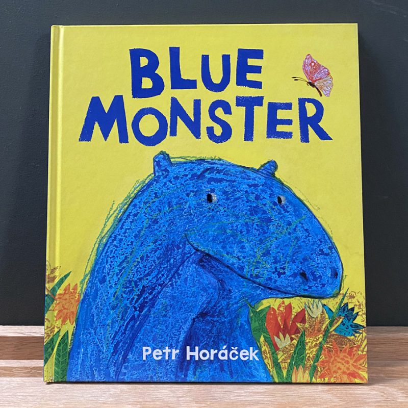 Blue Monster by Petr Horácek Childrens Book Tinsmiths Ledbury