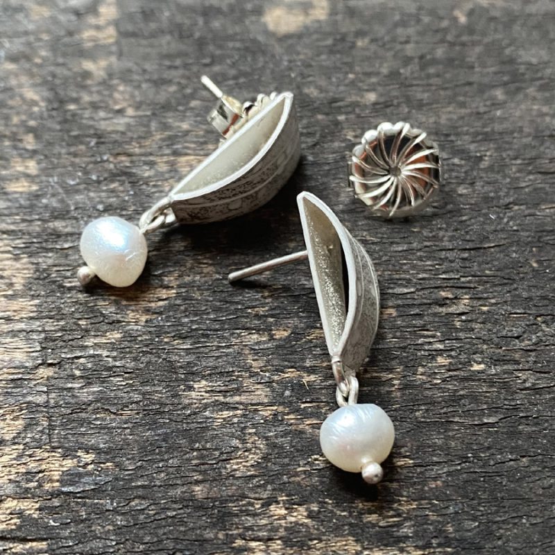 Clare de la Torre Jewellery Tinsmiths Ledbury Earrings