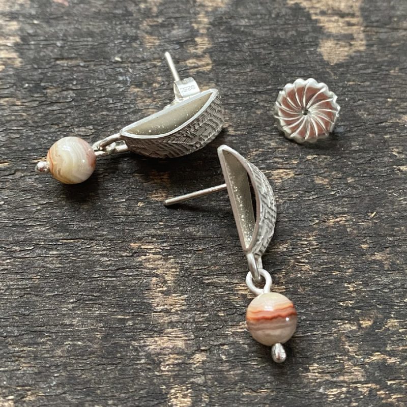 Clare de la Torre Jewellery Tinsmiths Ledbury Earrings