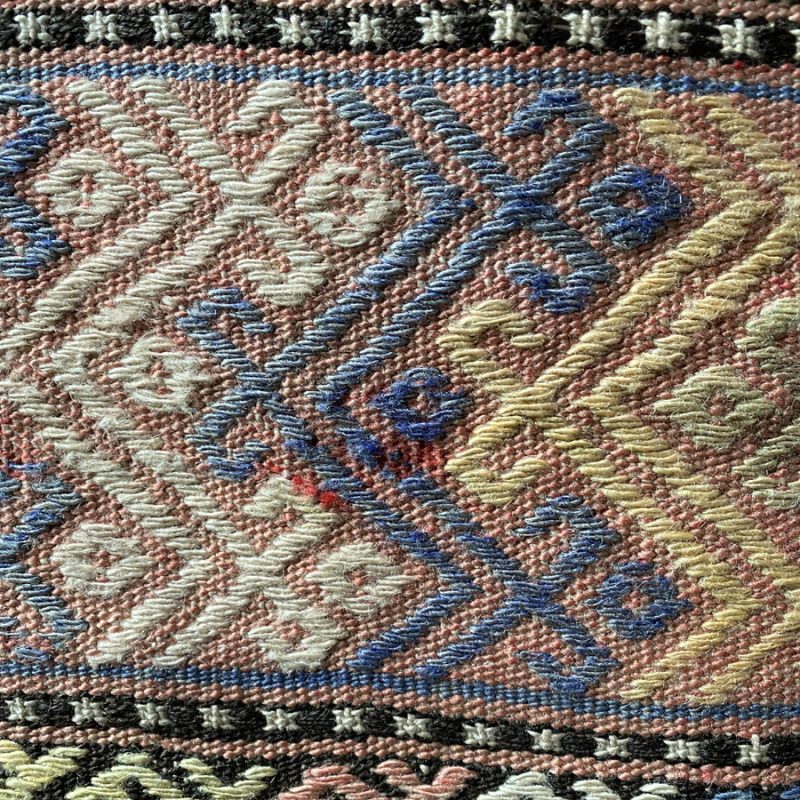 Wool Kilim Rug Vintage Tinsmiths Ledbury