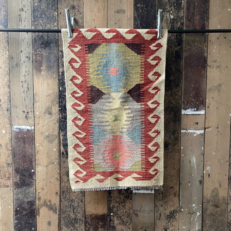 Wool Kilim Rug Vintage Tinsmiths Ledbury