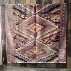 Wool Kilim Rug Vintage Tinsmiths Ledbury